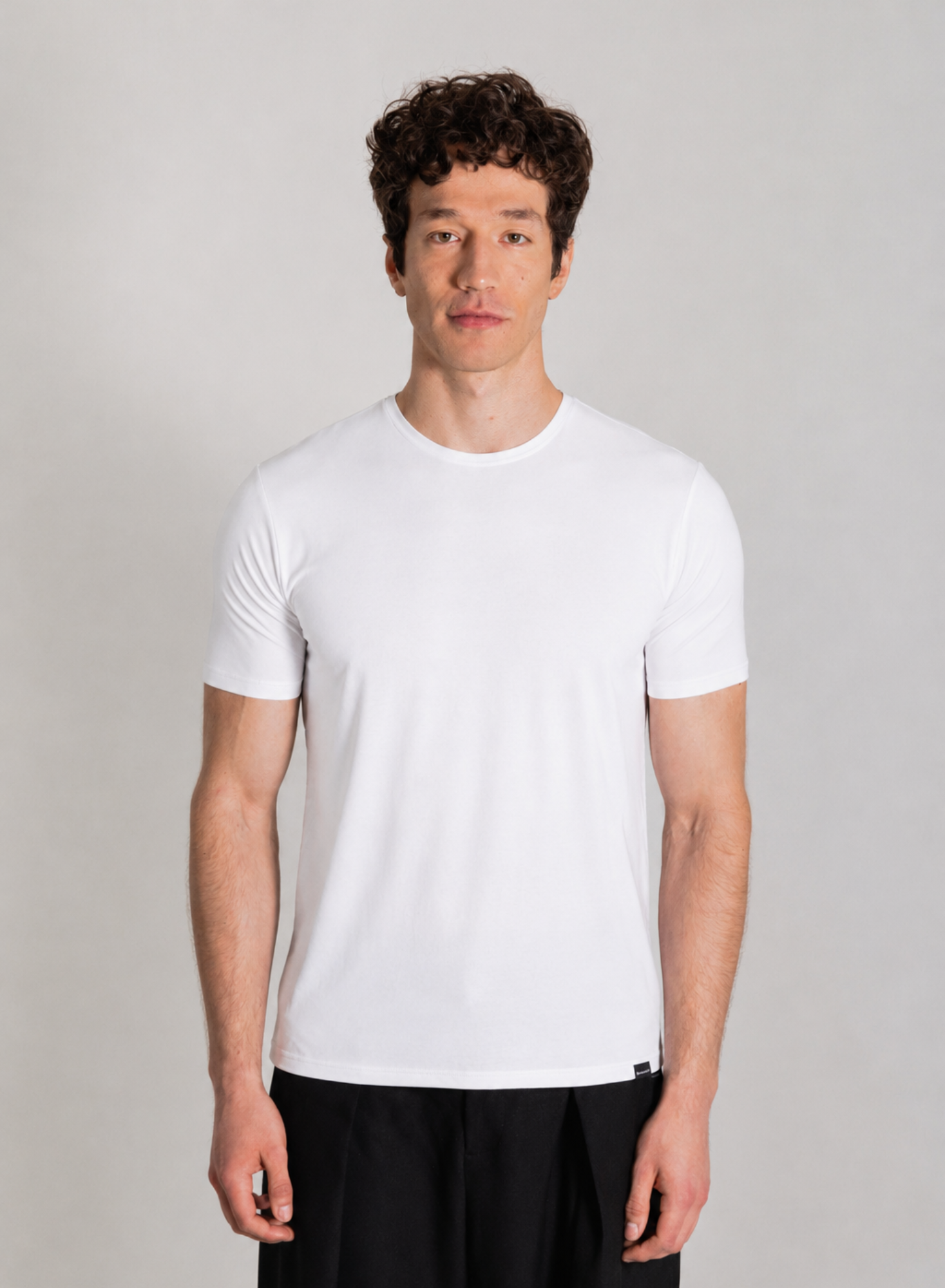 Playera de Bambú Cuello Redondo Hombre