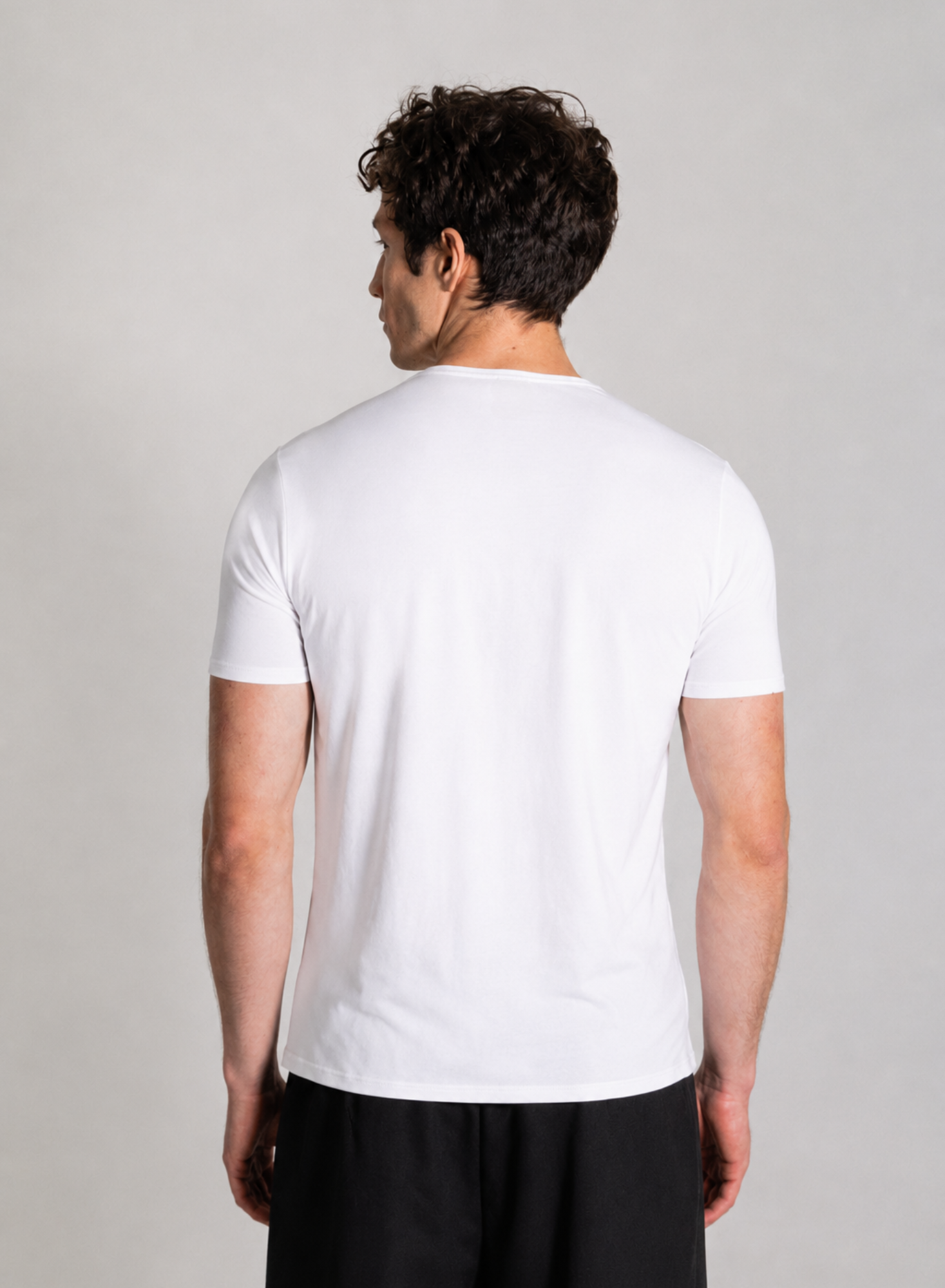 Playera de Bambú Cuello Redondo Hombre