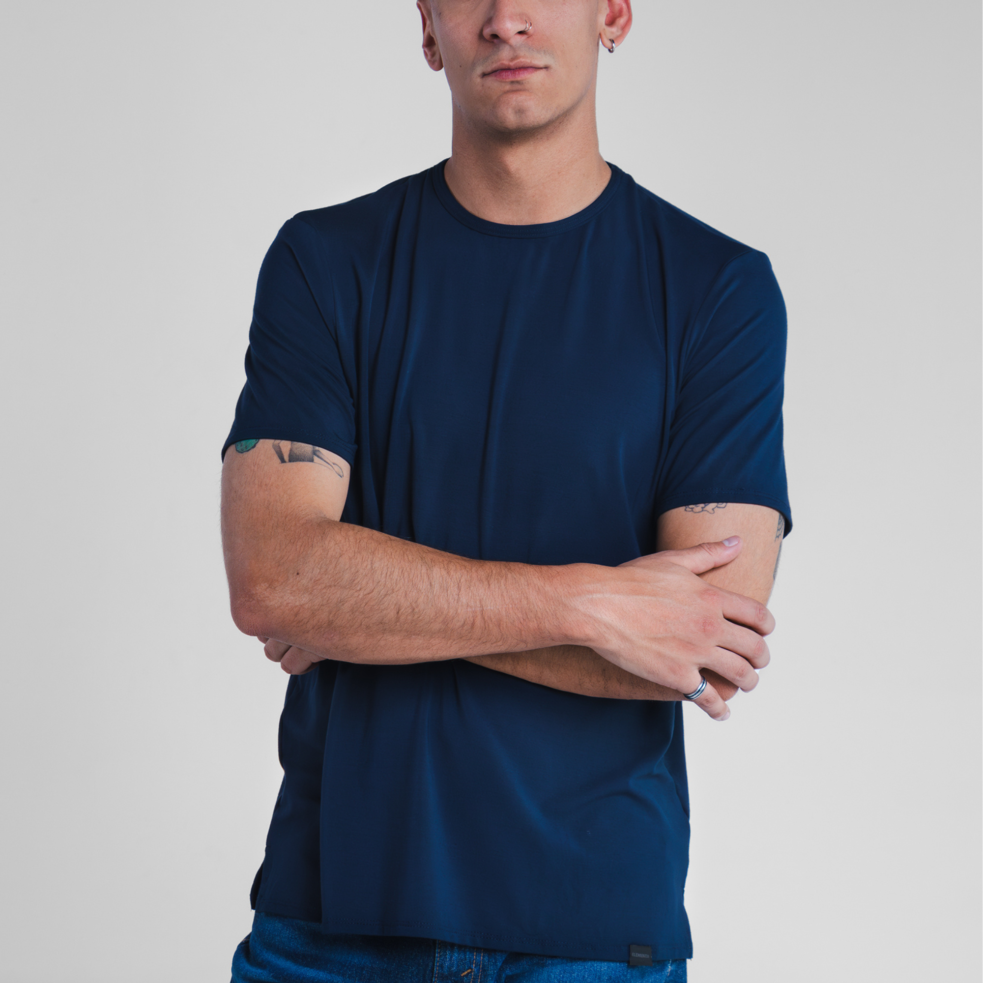 Playera de Bambú Cuello Redondo Hombre