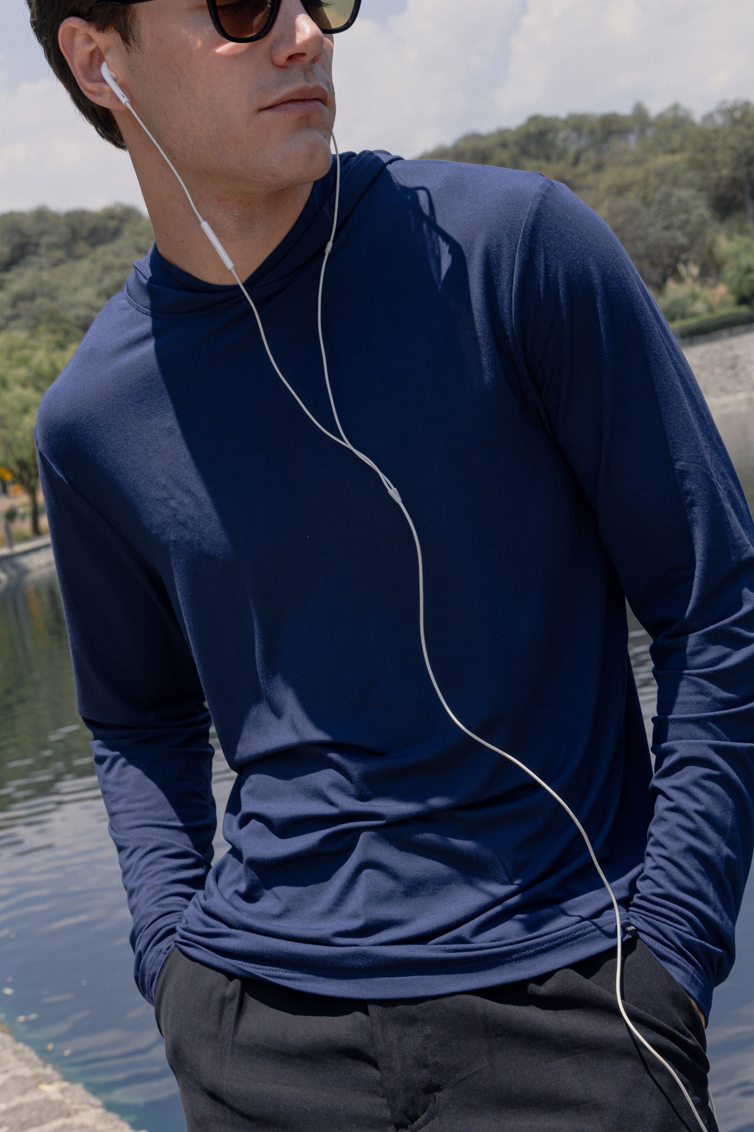 Hoodie de Bambú con Protección Solar