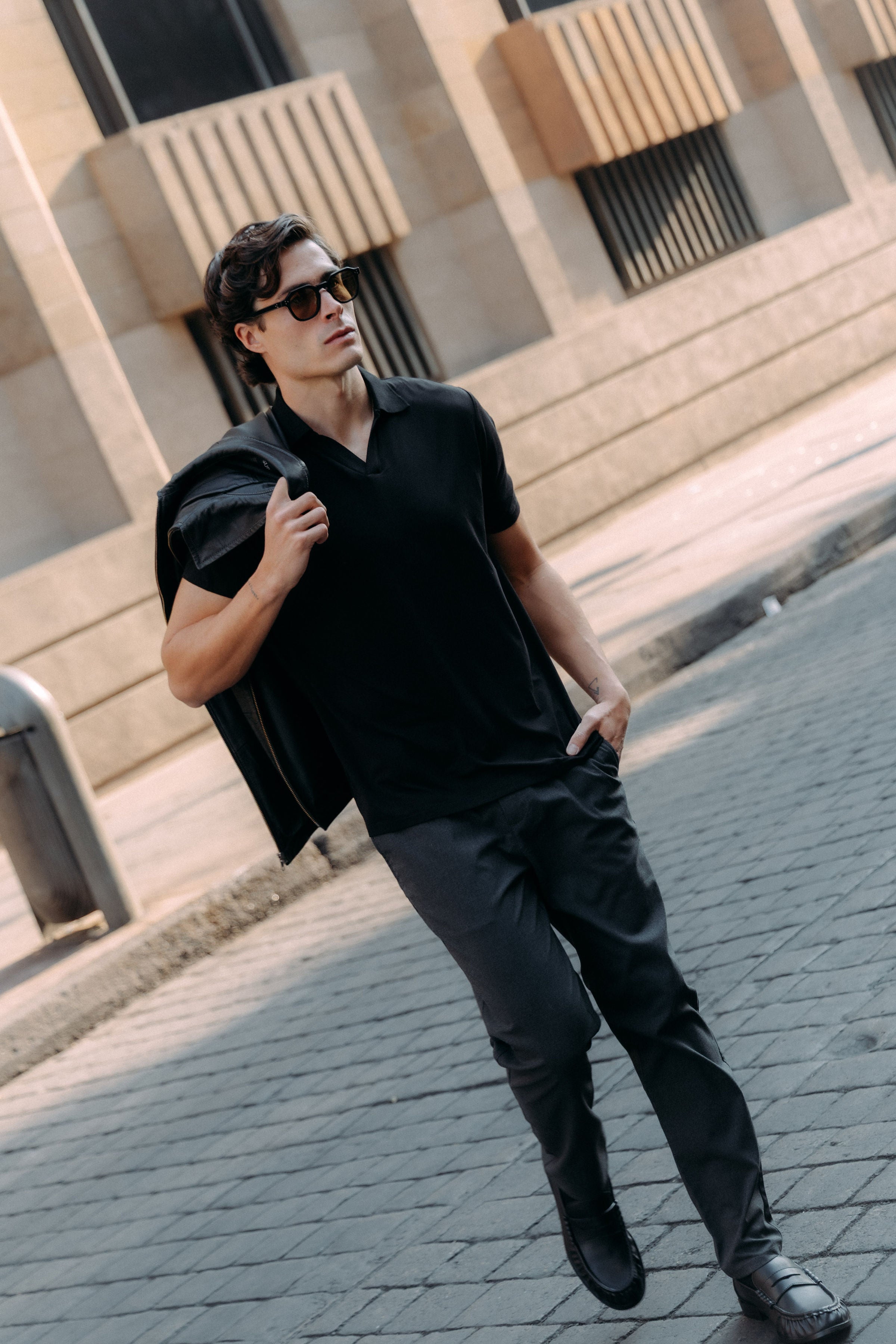 Polo de Bambú para Hombre