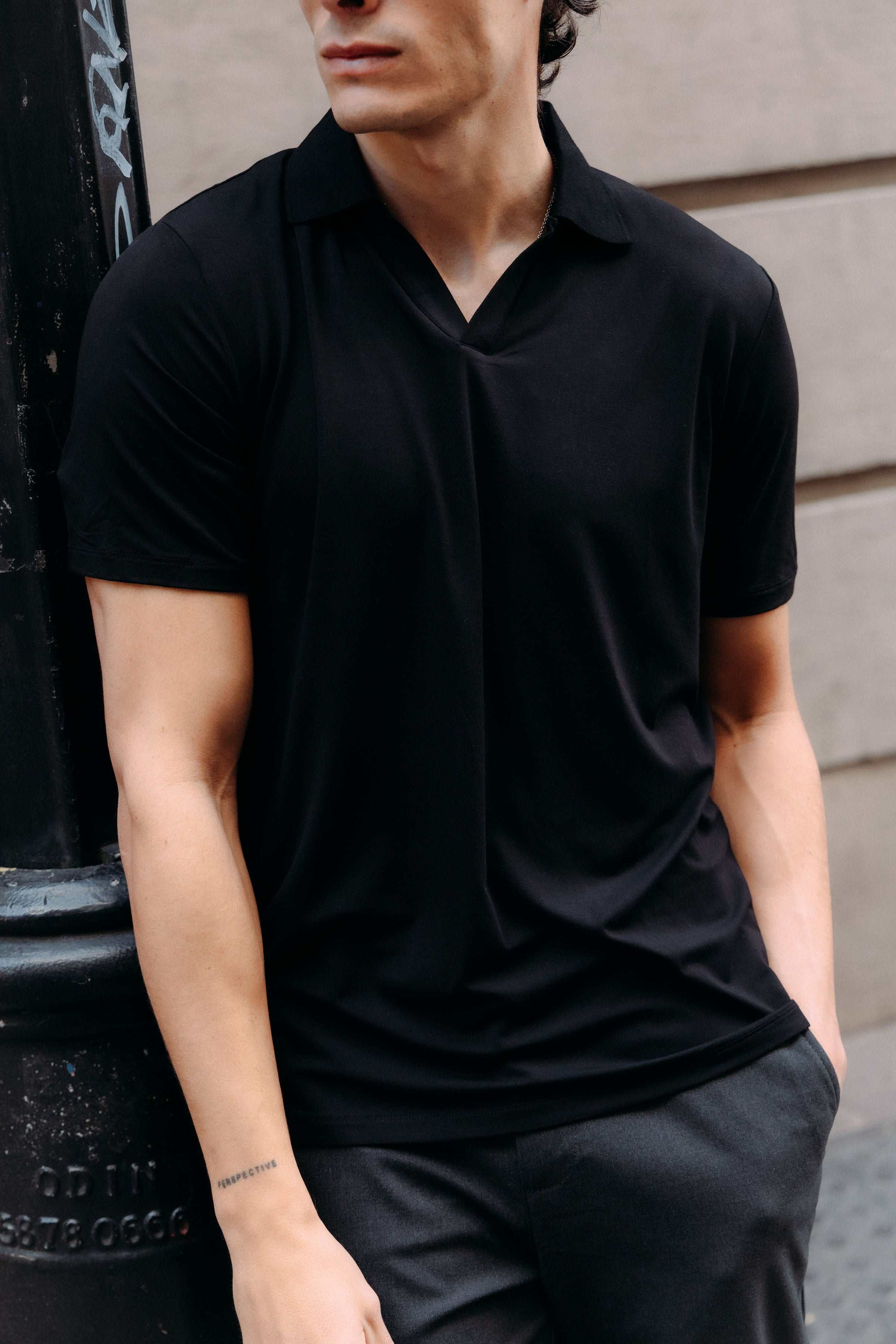 Polo de Bambú para Hombre