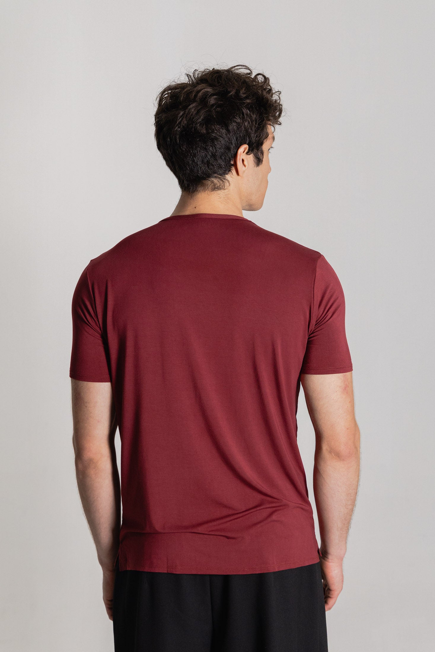 Playera de Bambú Cuello Redondo Hombre