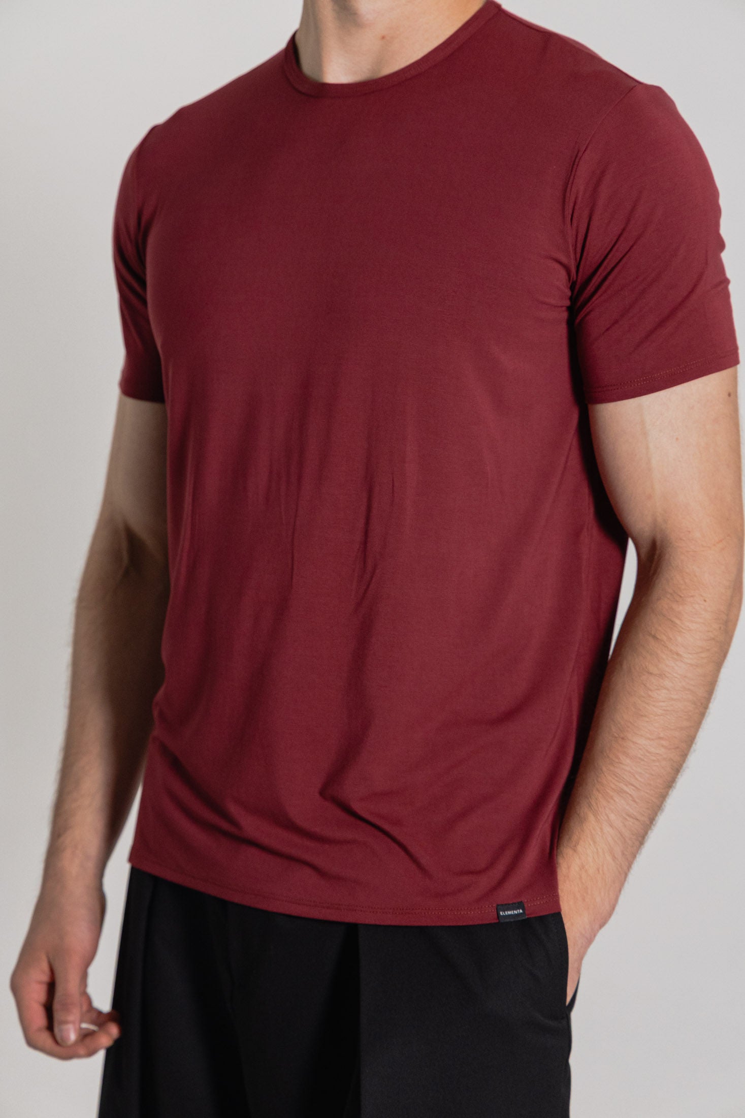 Playera de Bambú Cuello Redondo Hombre