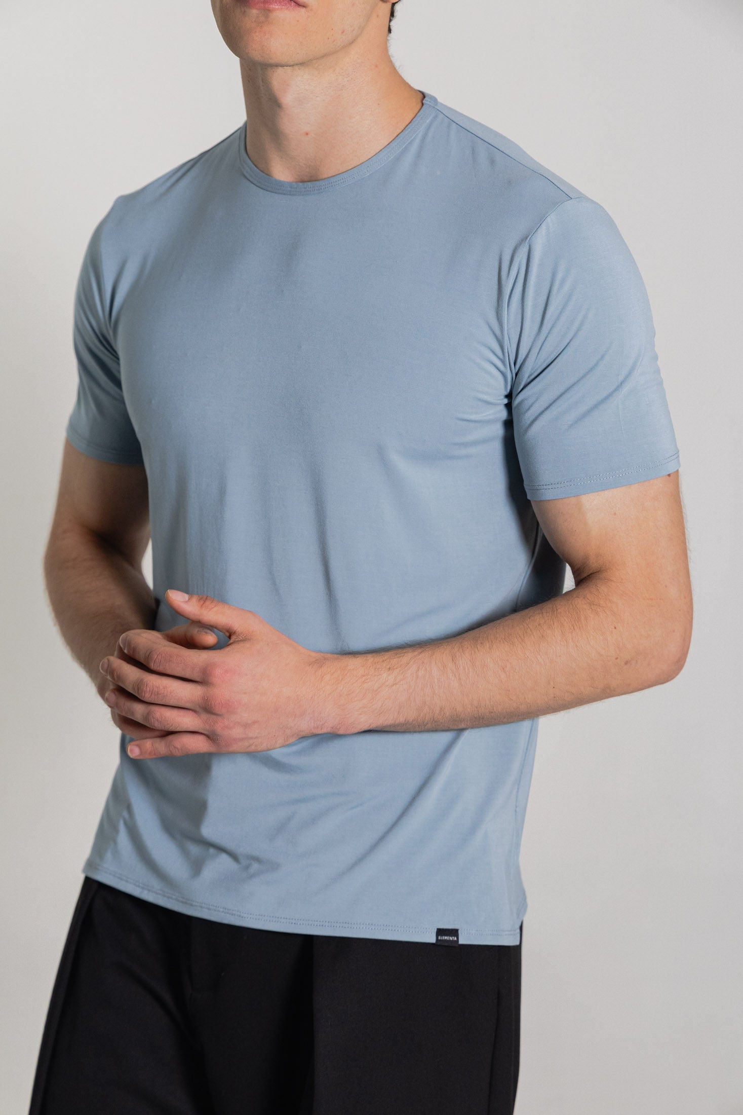 Playera de Bambú Cuello Redondo Hombre