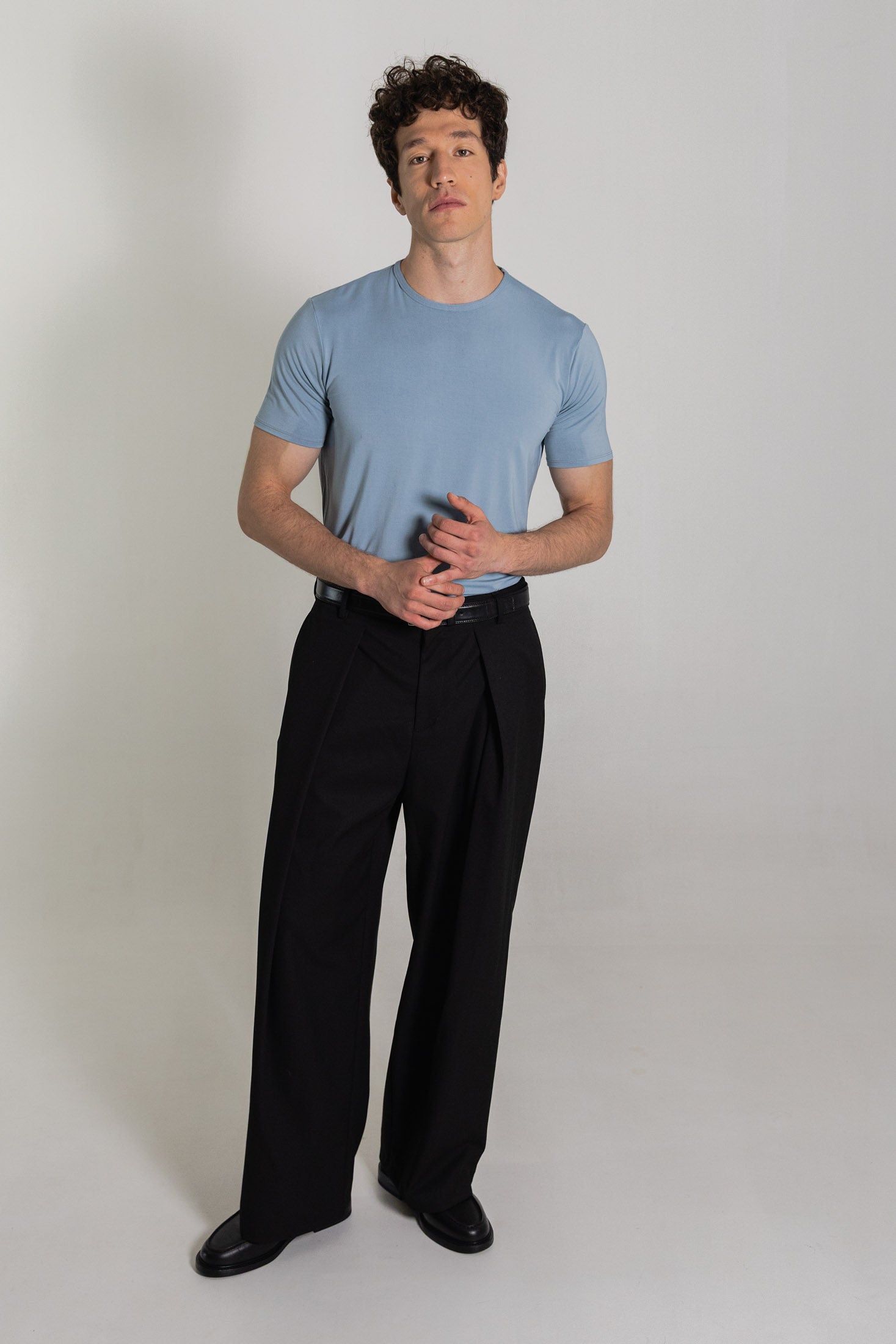 Playera de Bambú Cuello Redondo Hombre