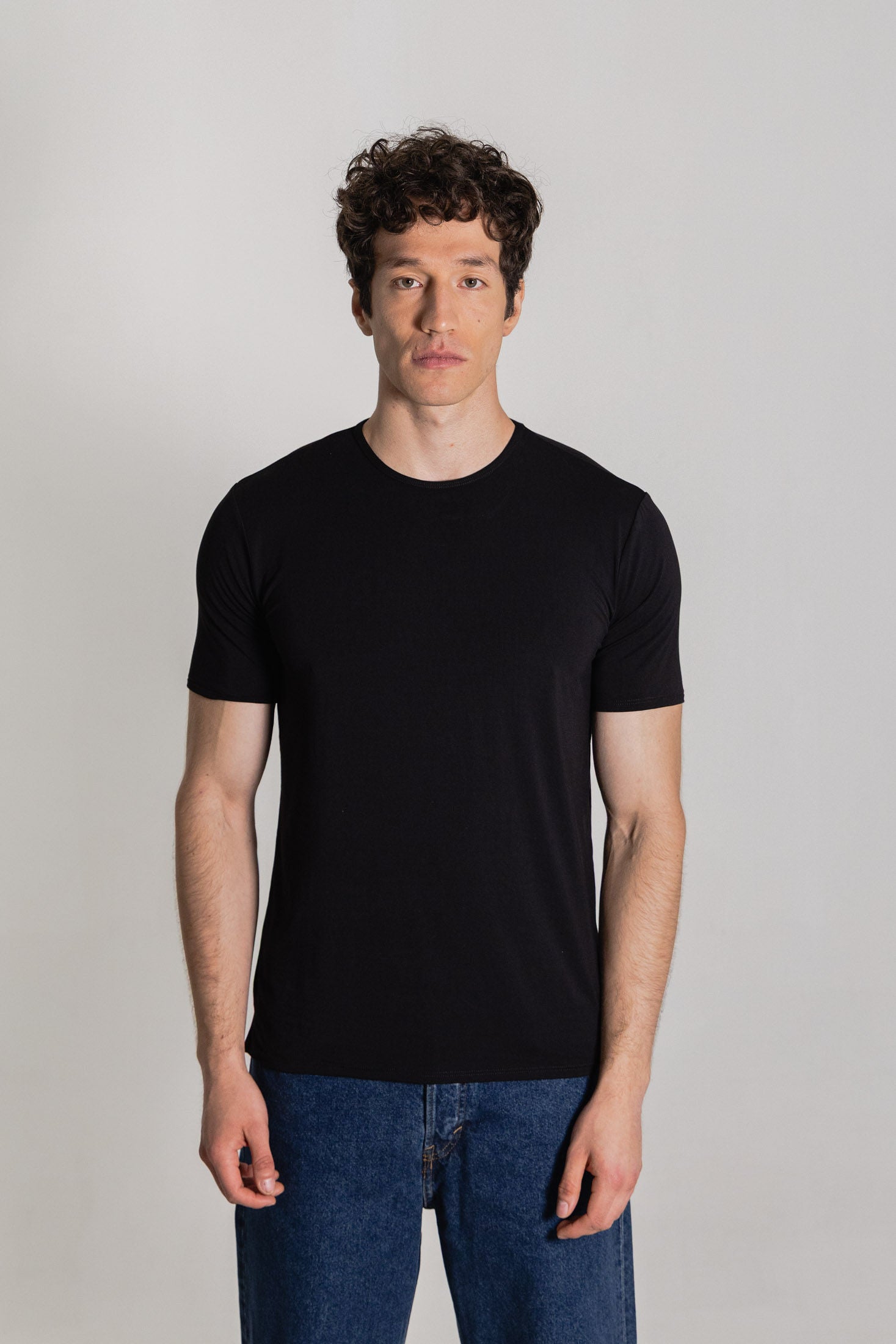 Playera de Bambú Cuello Redondo Hombre