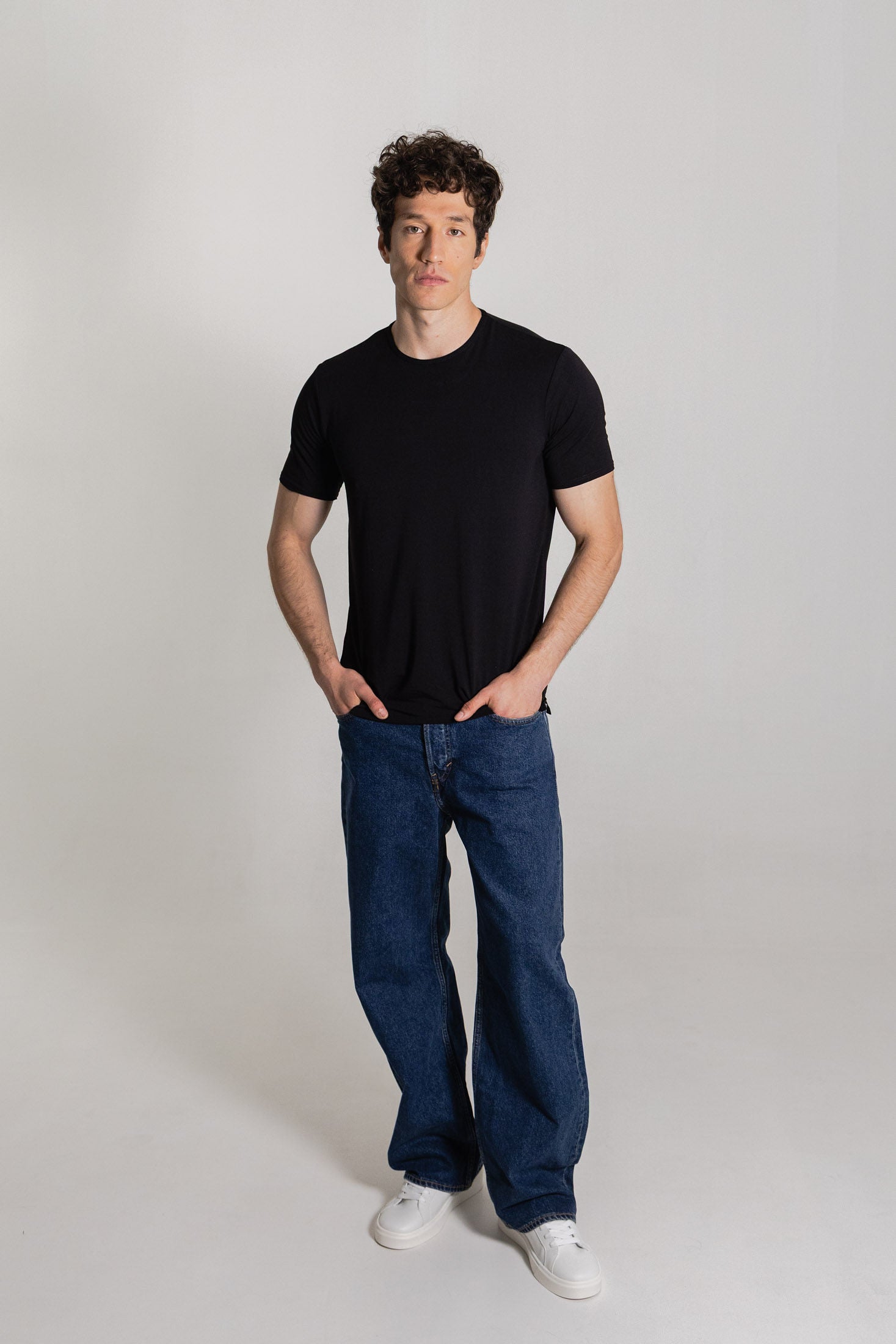 Playera de Bambú Cuello Redondo Hombre