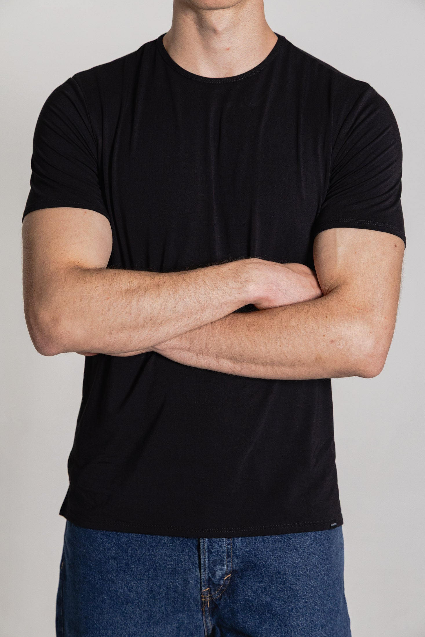 Playera de Bambú Cuello Redondo Hombre