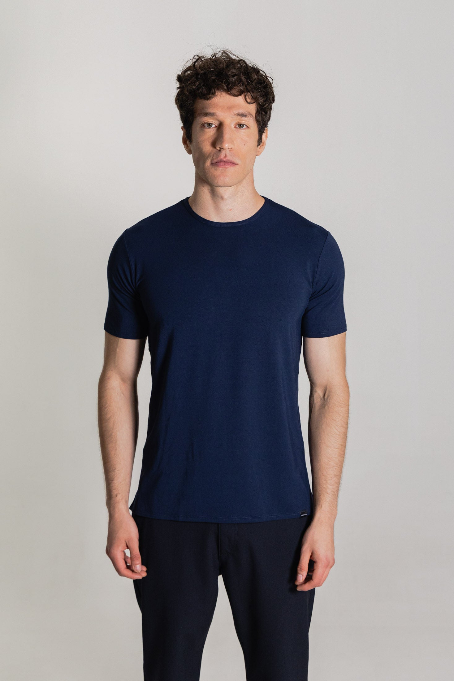 Playera de Bambú Cuello Redondo Hombre