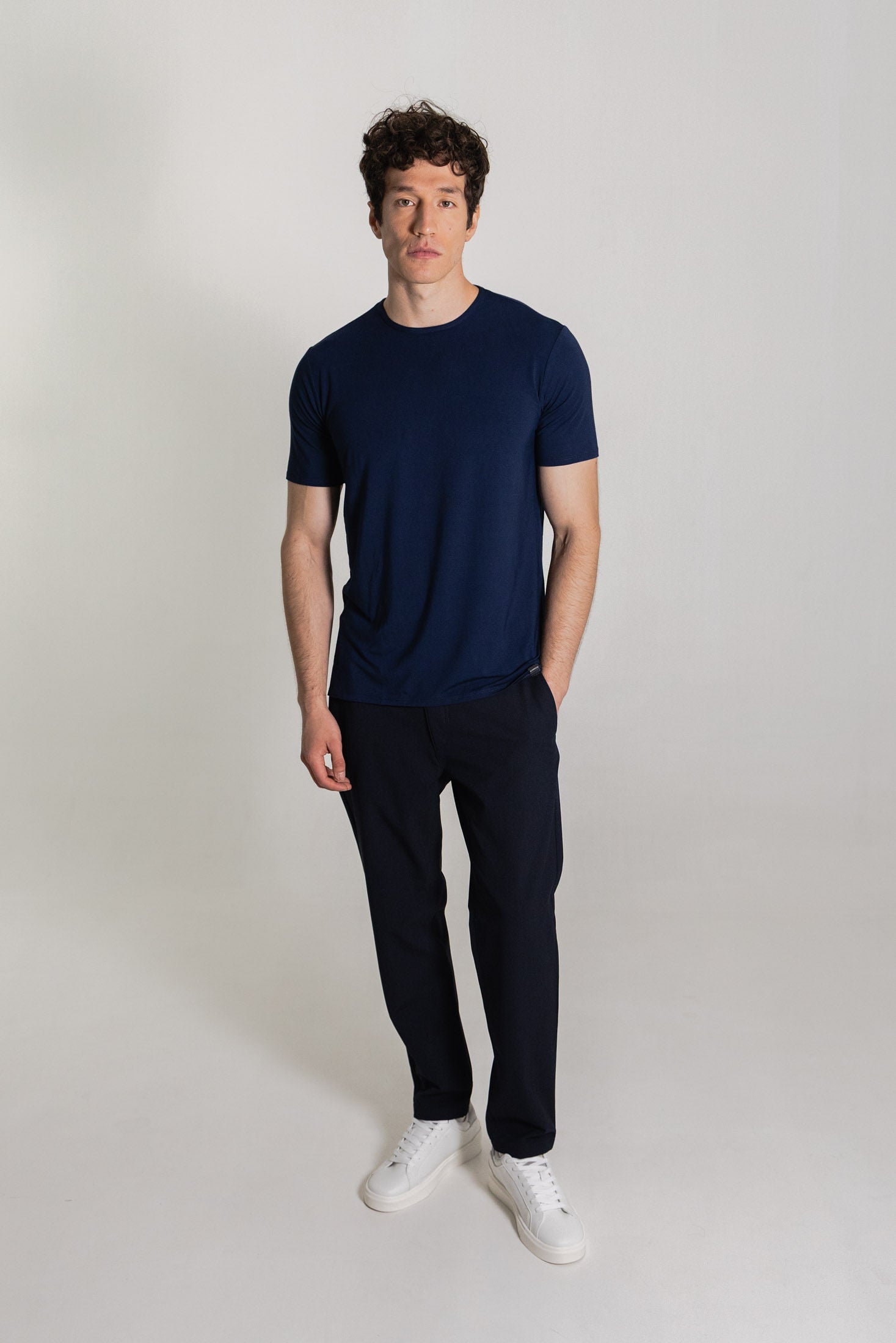 Playera de Bambú Cuello Redondo Hombre