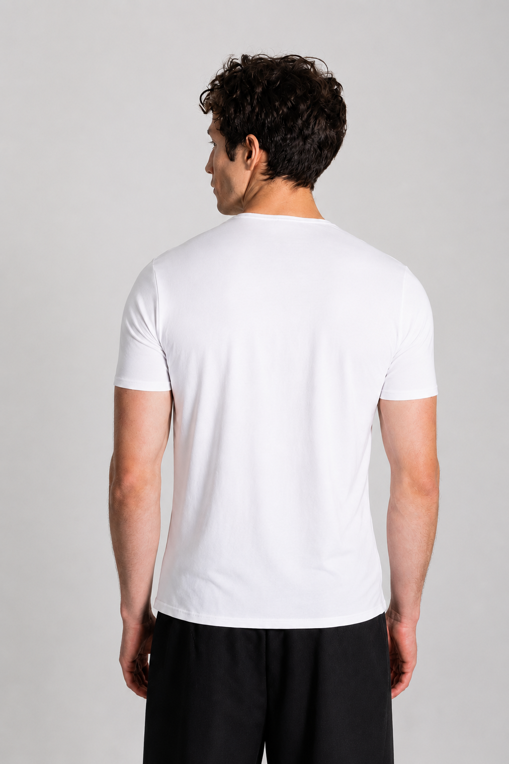 Playera de Bambú Cuello Redondo Hombre