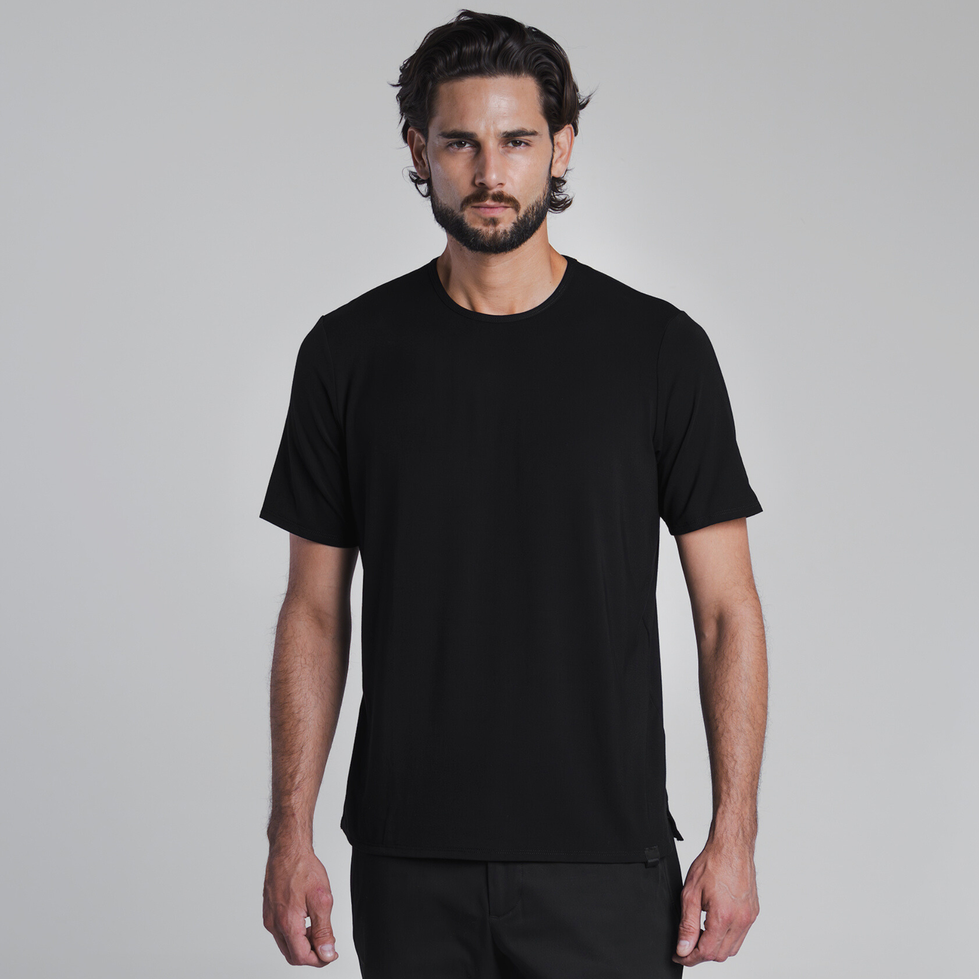 Playera de Bambú Cuello Redondo Hombre