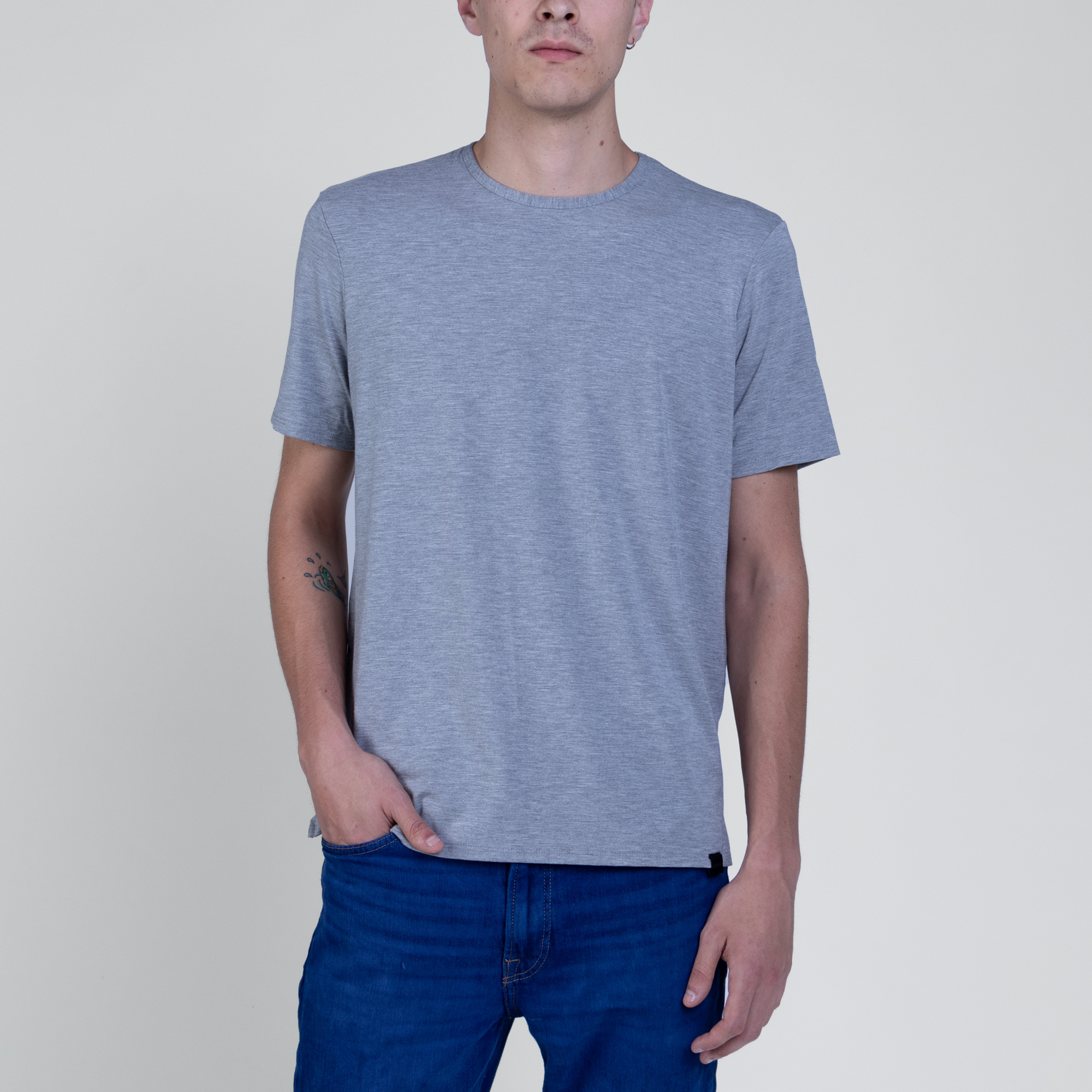 Playera de Bambú Cuello Redondo Hombre