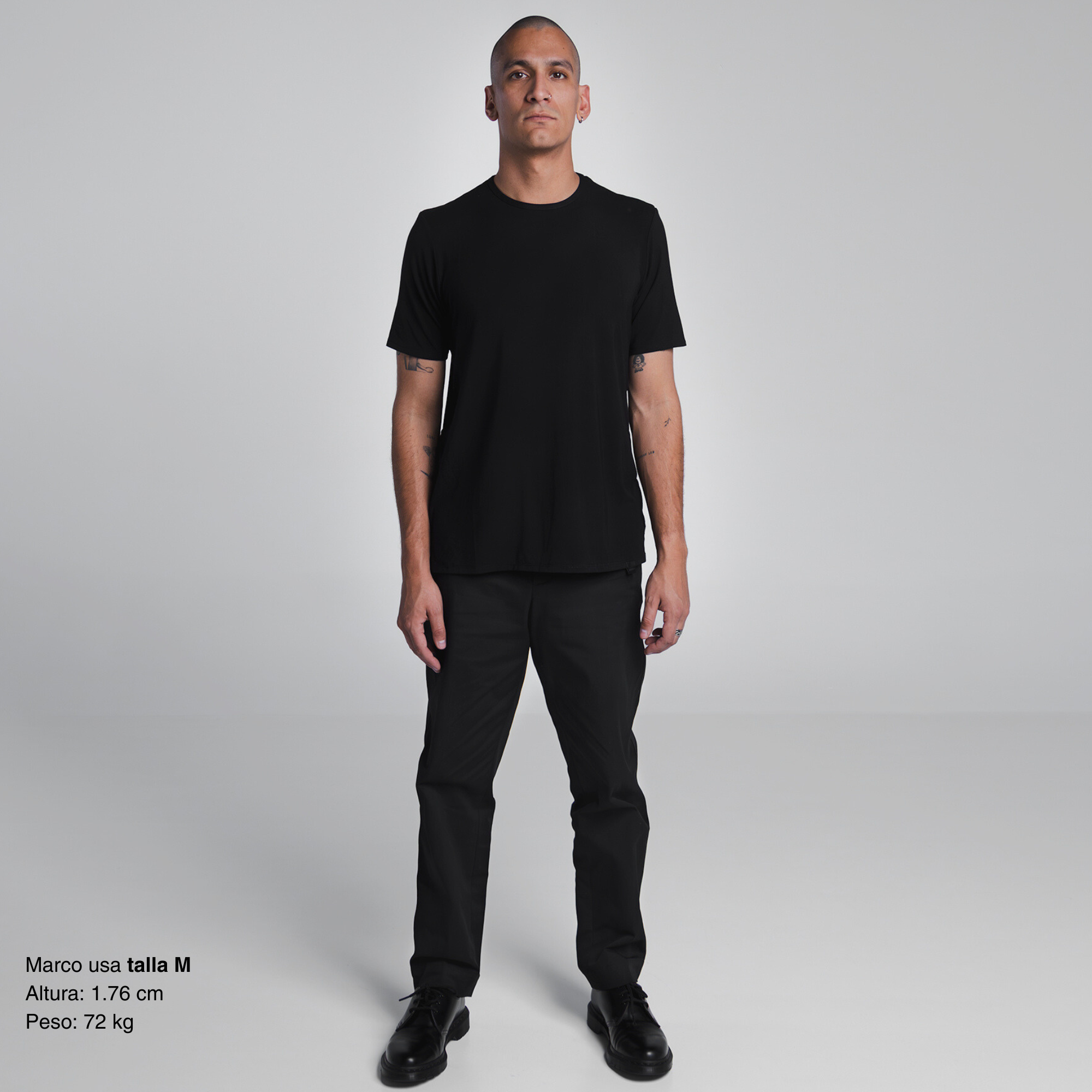 Playera de Bambú Cuello Redondo Hombre