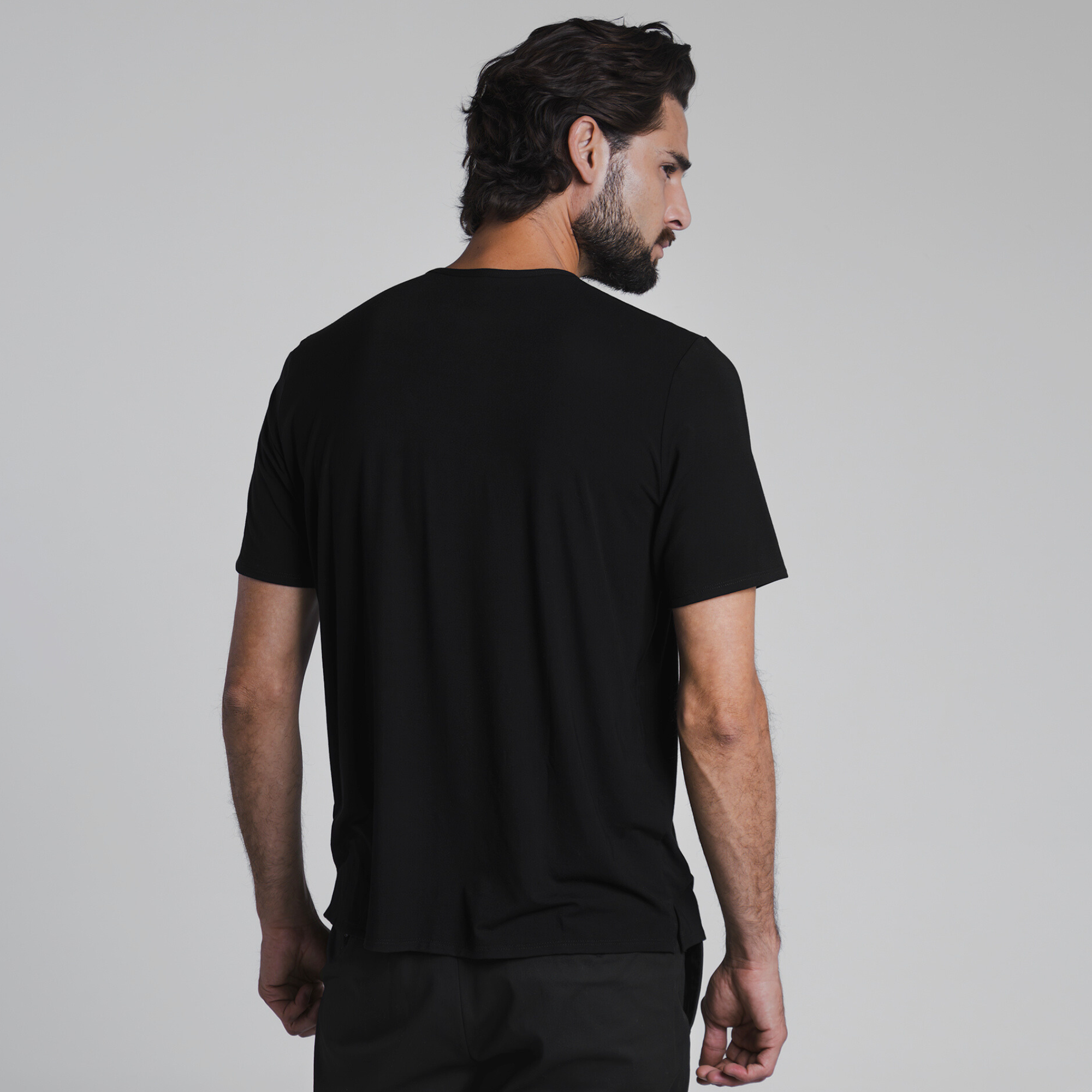 Playera de Bambú Cuello Redondo Hombre