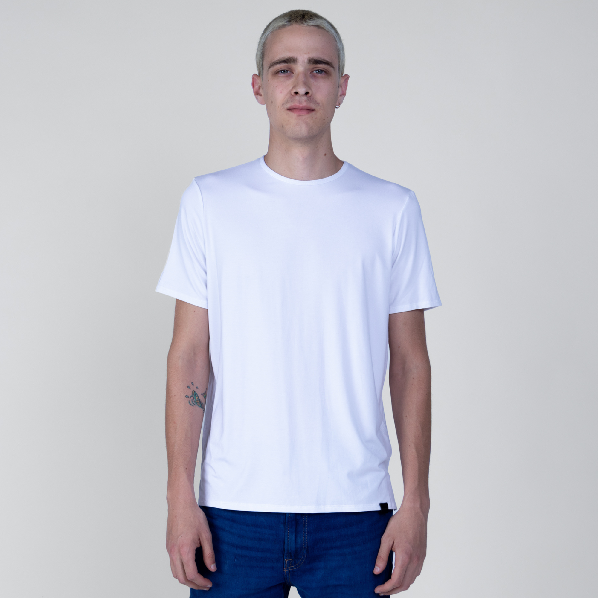 Playera de Bambú Cuello Redondo Hombre