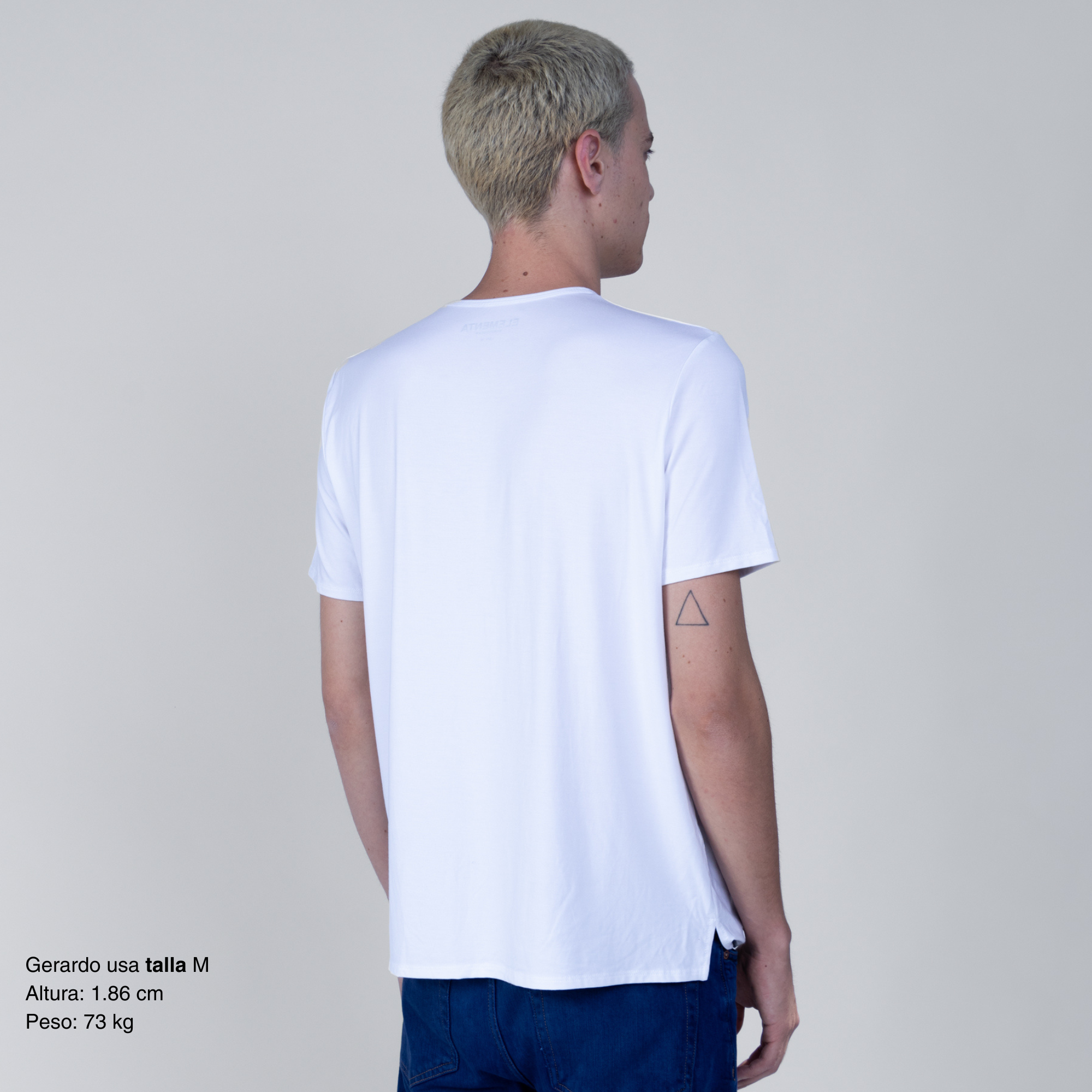 Playera de Bambú Cuello Redondo Hombre