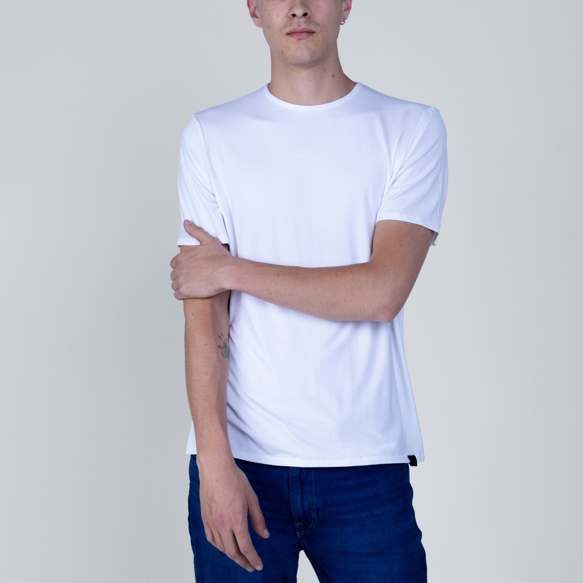 Playera de Bambú Cuello Redondo Hombre