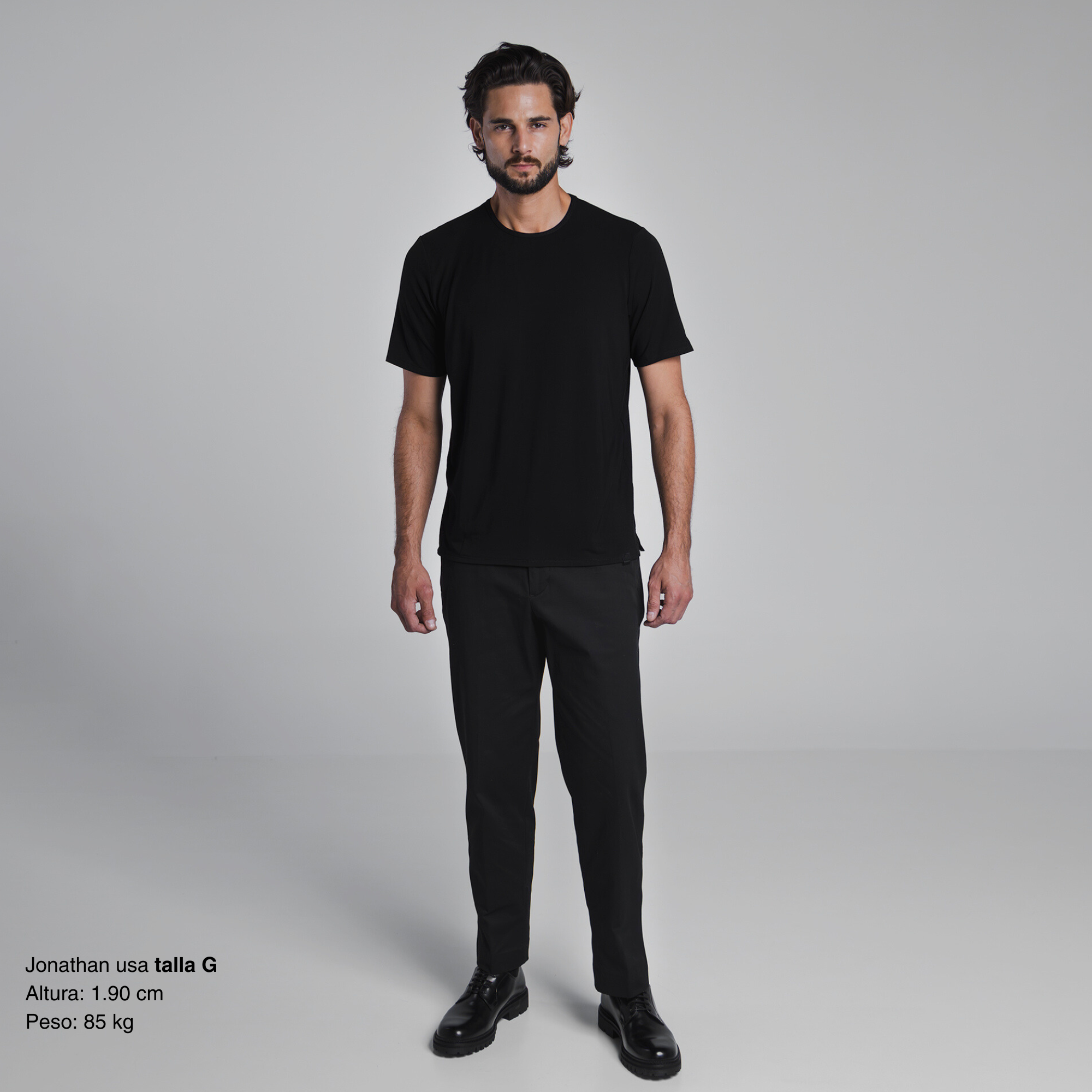 Playera de Bambú Cuello Redondo Hombre