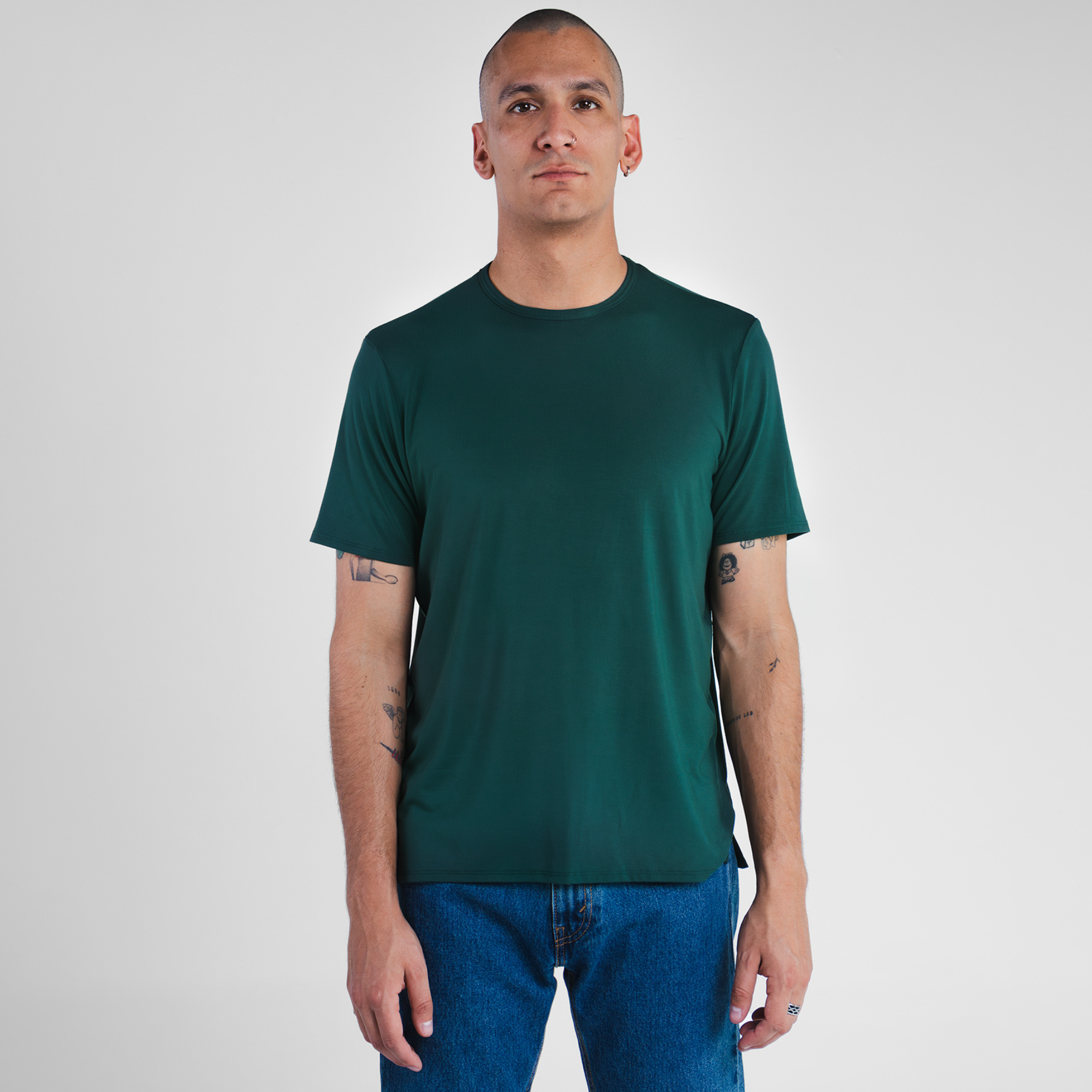 Playera de Bambú Cuello Redondo Hombre