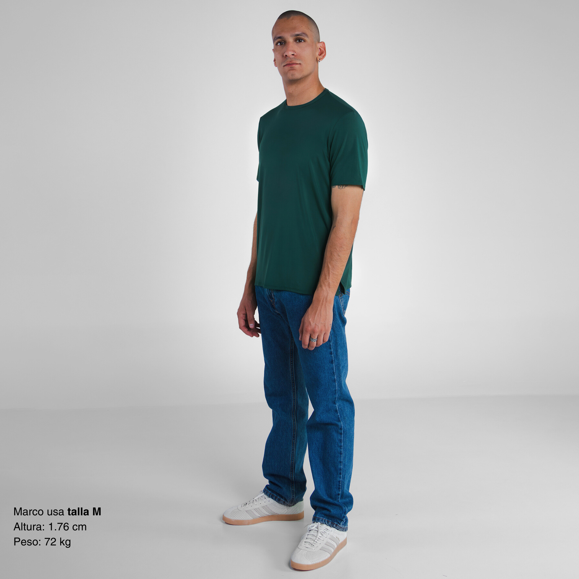 Playera de Bambú Cuello Redondo Hombre