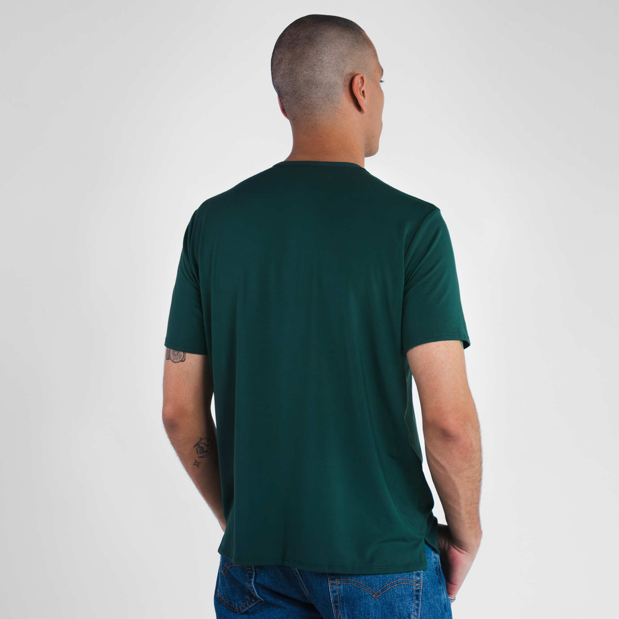 Playera de Bambú Cuello Redondo Hombre