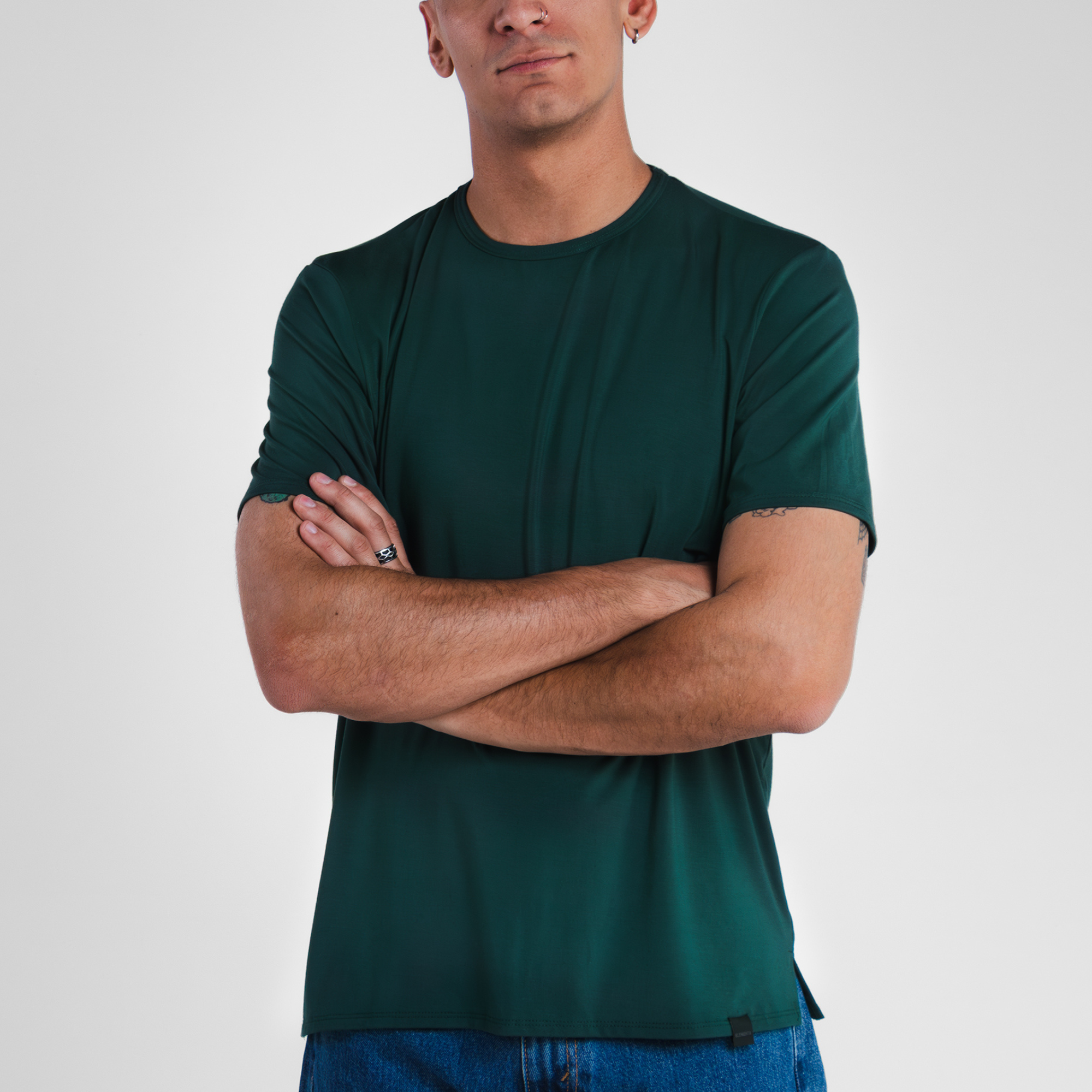 Playera de Bambú Cuello Redondo Hombre