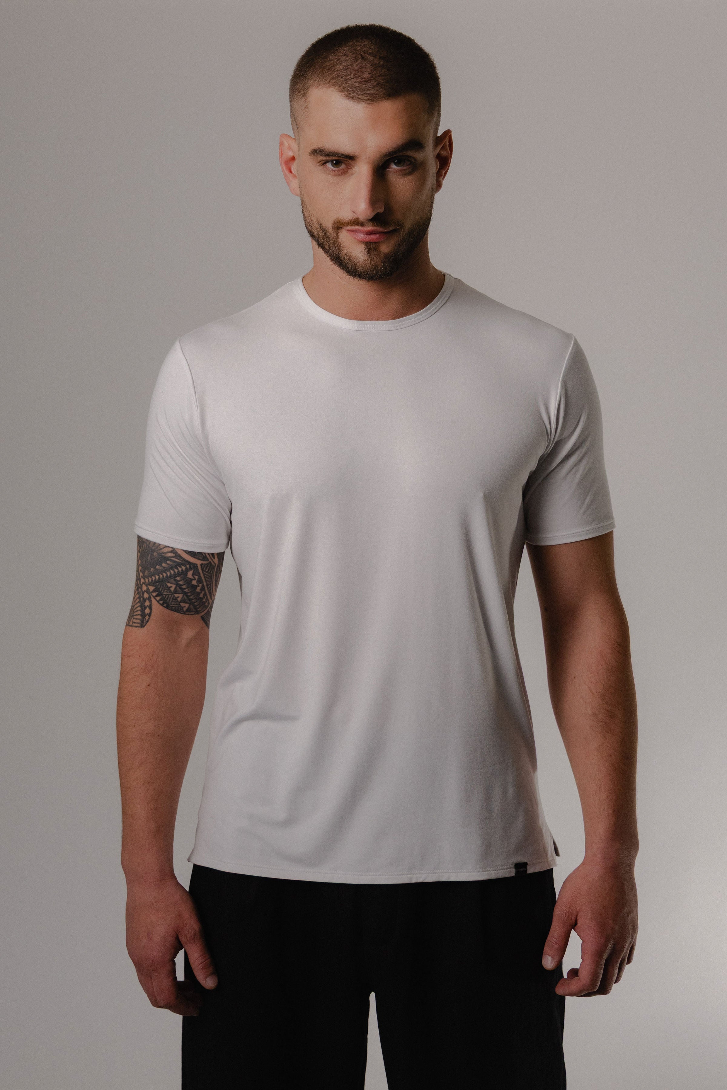 Playera de Bambú Cuello Redondo Hombre