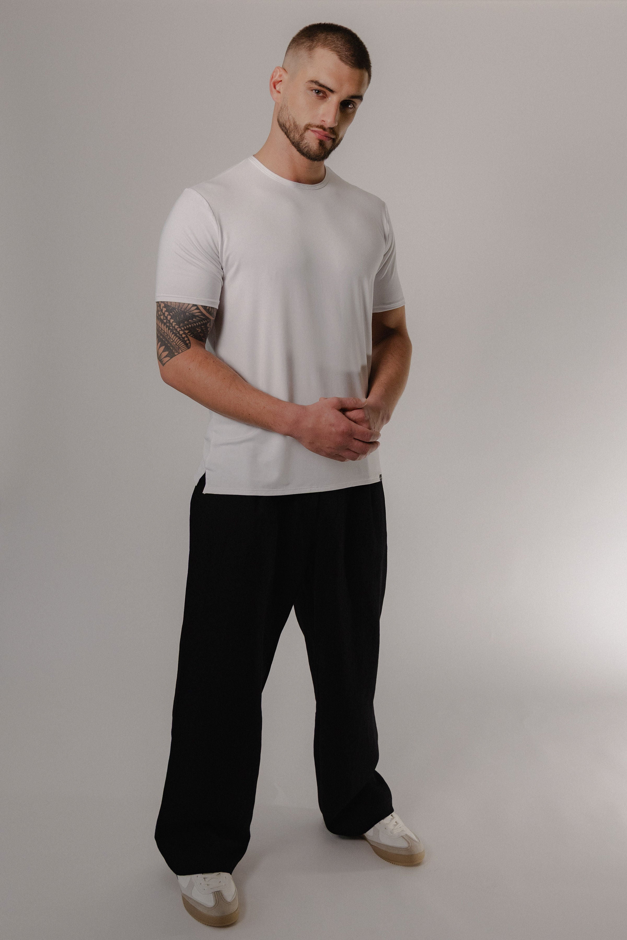 Playera de Bambú Cuello Redondo Hombre