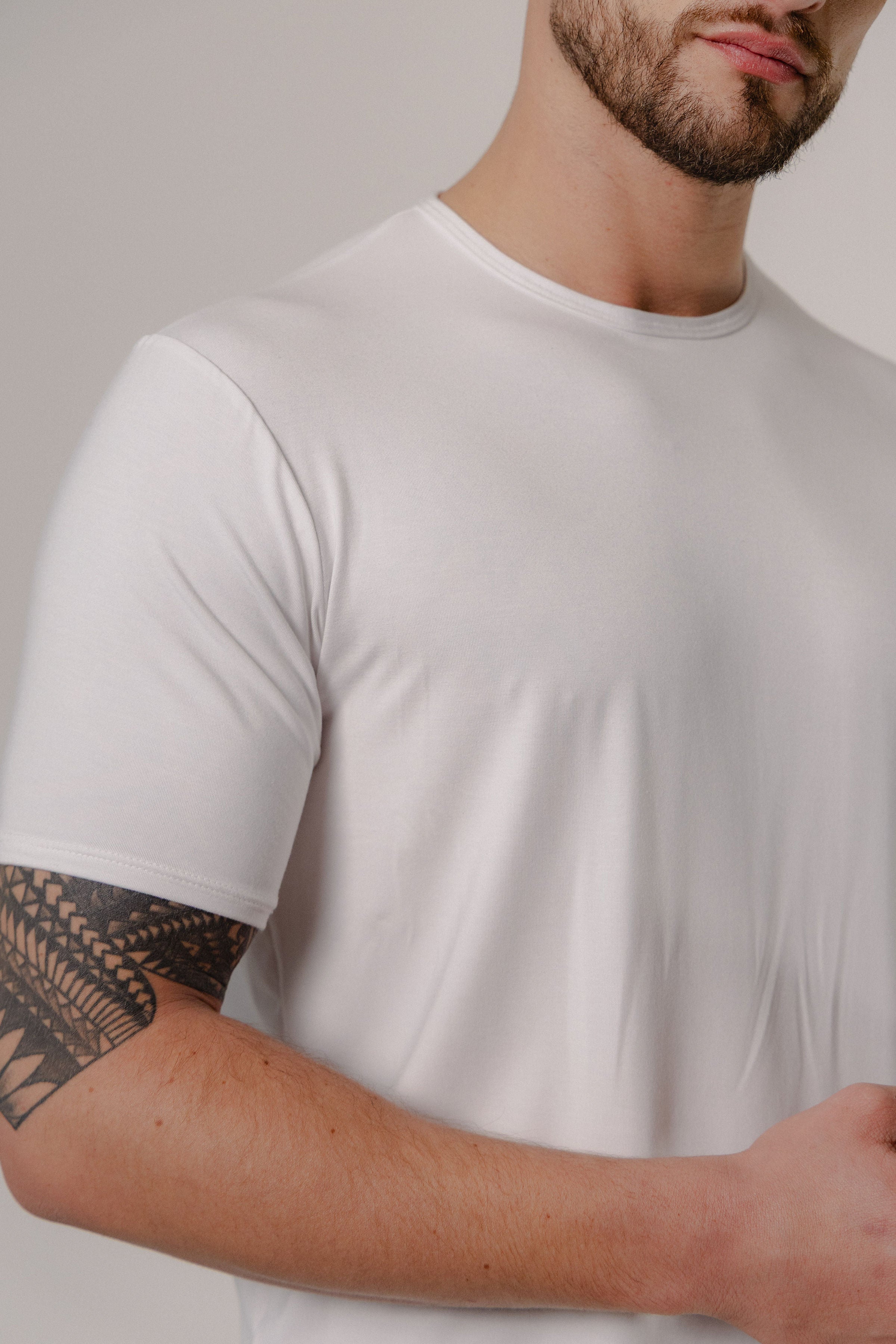 Playera de Bambú Cuello Redondo Hombre